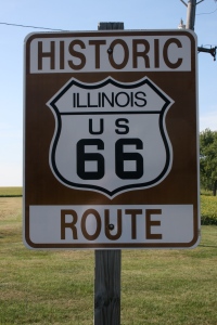 Illinois 66 Sign